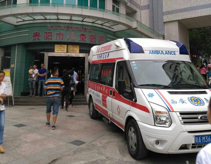 普格县救护车转院